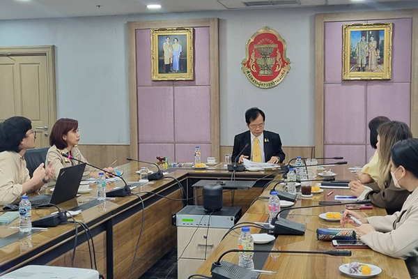 ผู้ตรวจการแผ่นดิน ประชุมหารือแนวทางการพัฒนาสื่อการเรียนรู้สำนักงานผู้ตรวจการแผ่นดินร่วมกับมูลนิธิฟรีดริช เนามัน ประเทศไทย